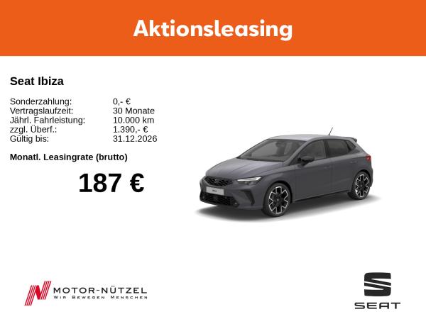 Seat Ibiza 1.0 TSI FR Black Edition